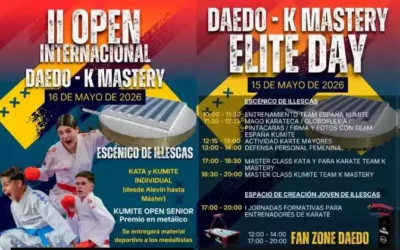 Horarios del II Open Internacional DaeDo K-Mastery de Kárate en Illescas