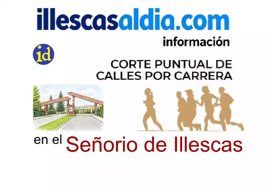 Cortes de calles en el Señorío de Illescas