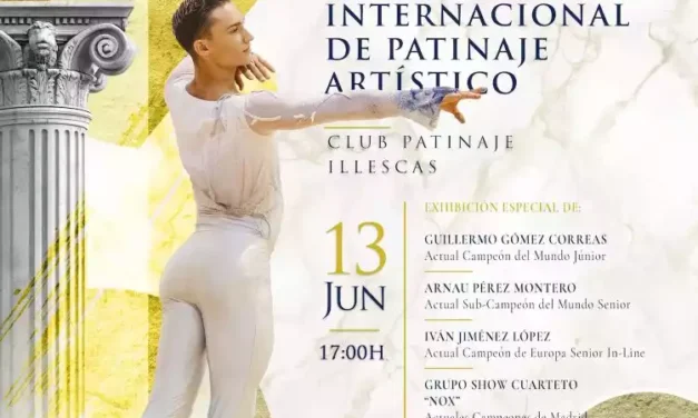El próximo 13 de Junio tendrá lugar en Illescas la Gala Internacional de Patinaje Artístico
