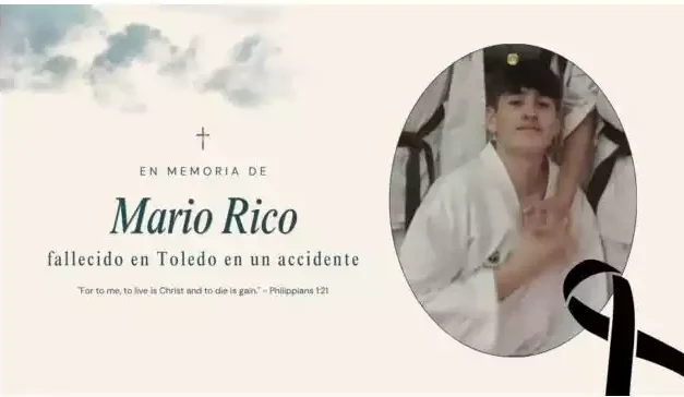 Mario Rico karateka del club illescano Gym Nisseishi fallece en accidente de tráfico