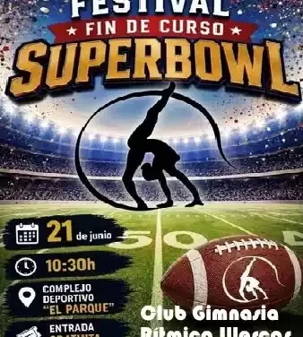 El próximo domingo tendrá lugar el Festival Fin de Curso del Club Gimnasia Rítmica Illescas