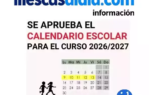 Ya es oficial el Calendario Escolar 2026-2027 en Castilla la Mancha