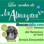 El viernes 19 en las noches e la Almazara actuará el grupo Arnoia Emsemble