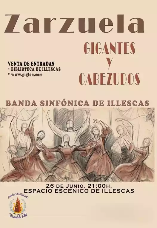 Zarzuela Gigantes y Cabezudos en Illescas
