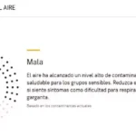 Atención: Hoy miércoles alerta en Illescas por la mala calidad del aire contaminado