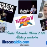 Conciertos en las Fiestas Patronales de Illescas 2.026