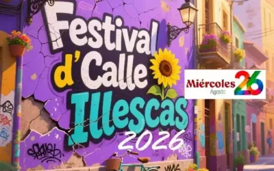 Programación para hoy miércoles 26 en el Festival dCalle Illescas  2026.