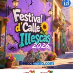 Festival dCalle Illescas  2026. Programa lunes 24 y martes 25 de Agosto