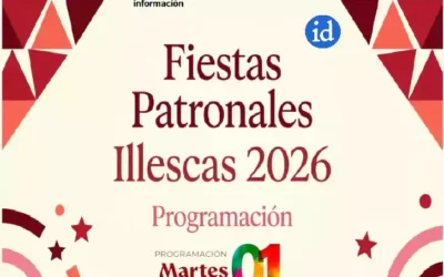 Programación Martes 1 de Setiembre en las Fiestas Patronales Illescas 2.026.