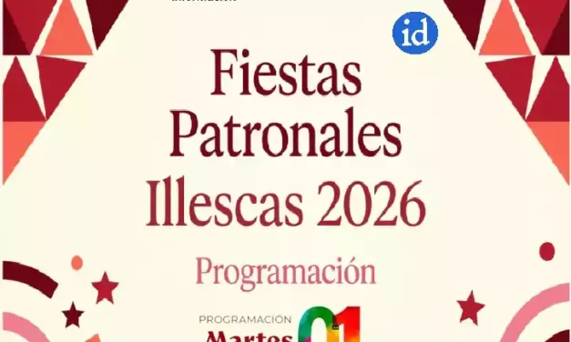 Programación Martes 1 de Setiembre en las Fiestas Patronales Illescas 2.026.