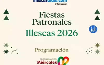 Fiestas Patronales Illescas 2.026. Programación Miércoles 2 de Setiembre