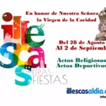 Fiestas Patronales Illescas 2026. Programa por fechas actos religiosos y eventos deportivos