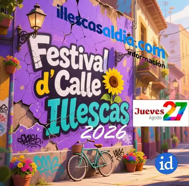 jueves-27-festival-dcalle-illescas-2026 estival de Calle Illescas 2026. Día 27 de Agosto