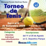Torneo de Tenis Memorial Rubén Martínez Rubio Illescas 2026