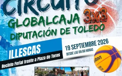 Tercera prueba del circuito provincial 3×3 de basket. Este sábado en Illescas