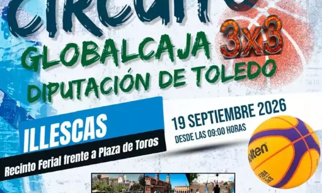 Tercera prueba del circuito provincial 3×3 de basket. Este sábado en Illescas