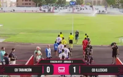 El CD Illescas se estrena de tres ante el CD Tarancón en la primera jornada (video resumen)