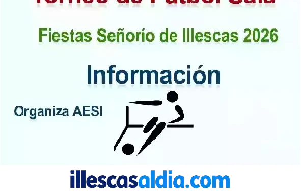 Fiestas del Señorío de Illescas 2026. Torneo de Futbol Sala
