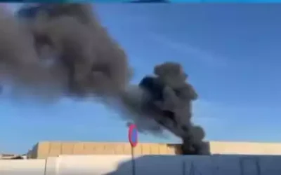 Ha quedado extinguido el incendio de esta mañana en una nave de Illescas