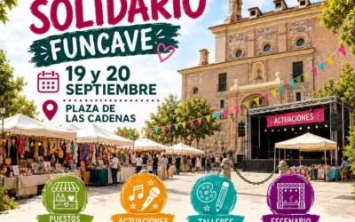 Este fin de semana en Illescas XI Mercadillo Solidario Funcave.