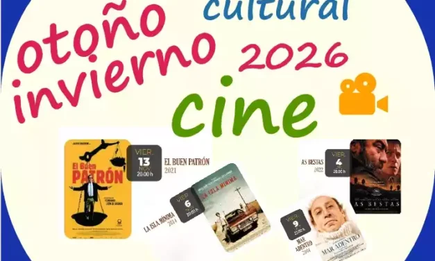 Cine en la Programación Cultural Otoño -Invierno en Illescas 2026