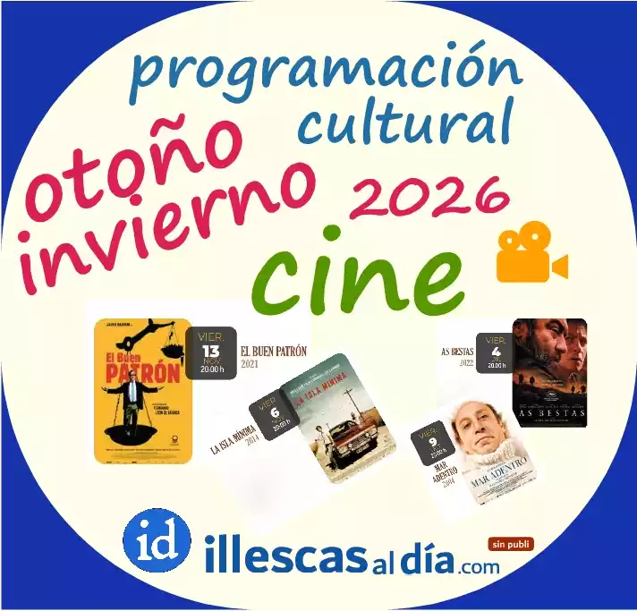 Invierno Cultural Illescas 2026. Cine