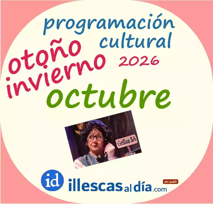 Invierno Cultural Illescas 2026 Programación Octubre