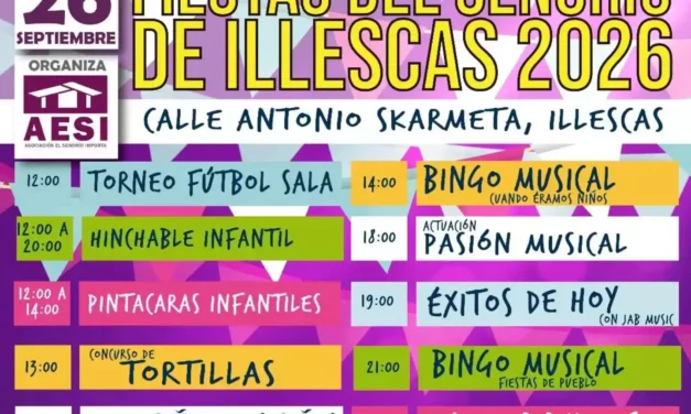 El sábado 26 son las Fiestas del Señorío de Illescas que organiza AESI