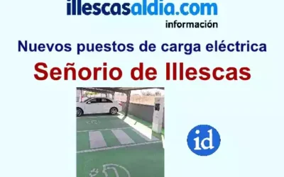 Cuatro puntos de recarga eléctrica en el espacio activo del Señorío de Illescas