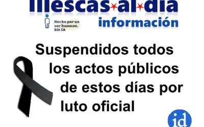 Luto oficial y suspensión de actos públicos en Illescas